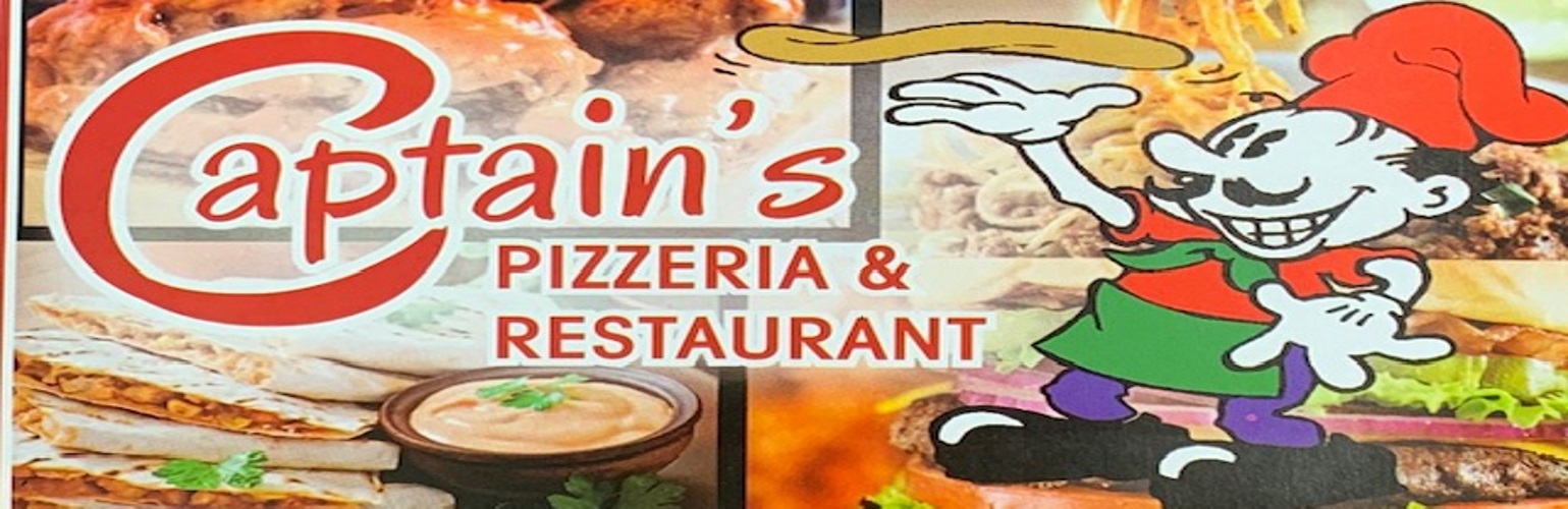 Captains Pizza banner