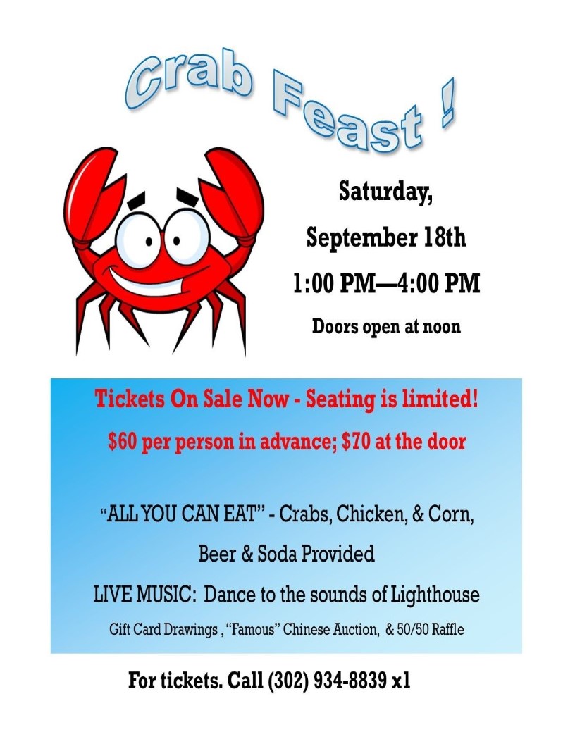 Crab Feast Flyer