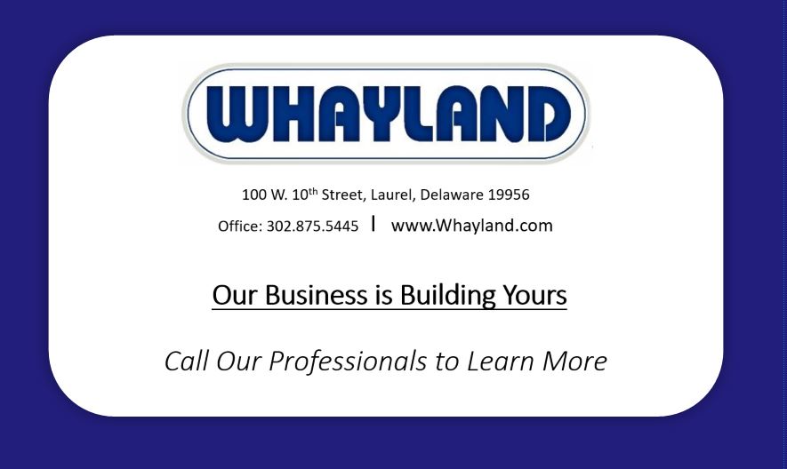 Whayland . Business Card Ad